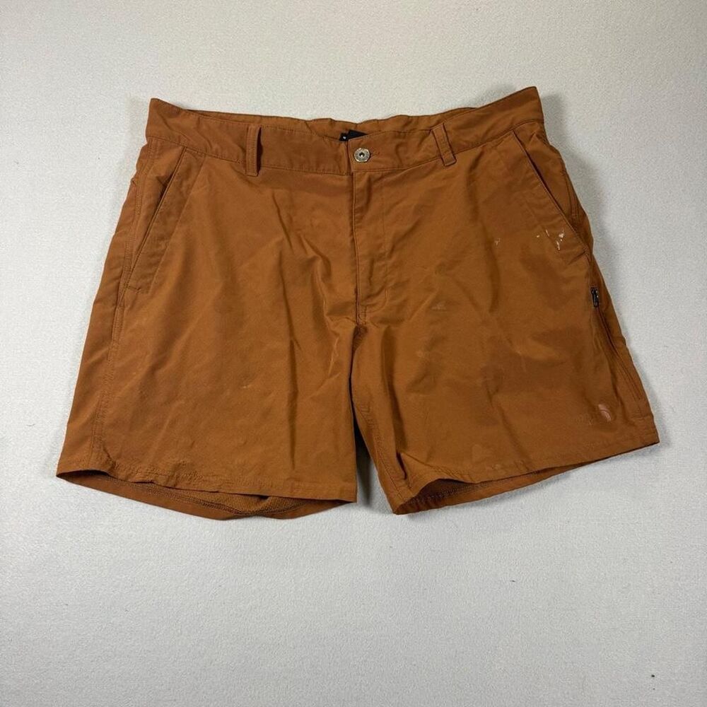 The-north-face Men's Orange and Brown Shorts